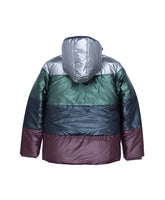 Boys Colour Blocking Hooded Jacket